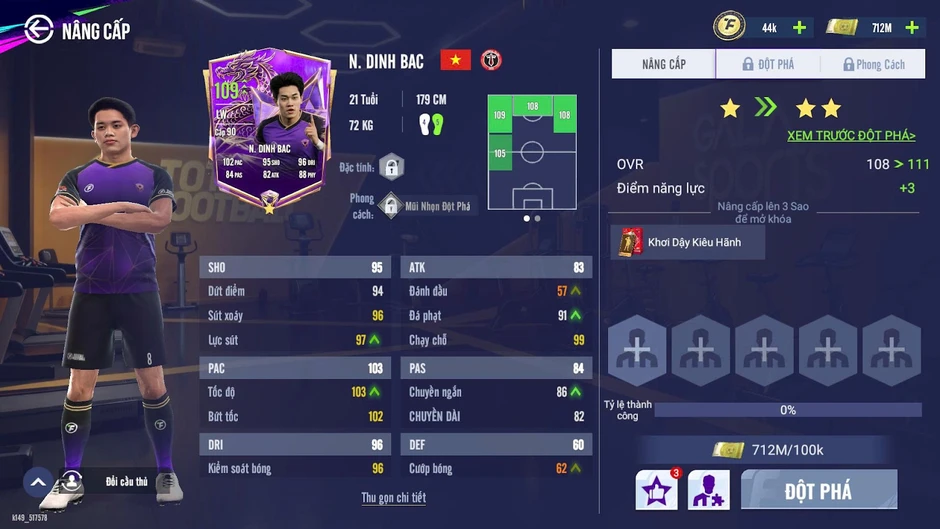 Total Football VNG chính thức ra mắt game thủ khu vực SEA