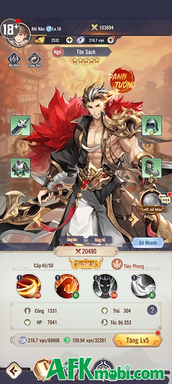 Trải nghiệm Phong Hầu Tam Quốc với một chất lượng khá tốt Trải nghiệm Phong Hầu Tam Quốc với một chất lượng khá tốt