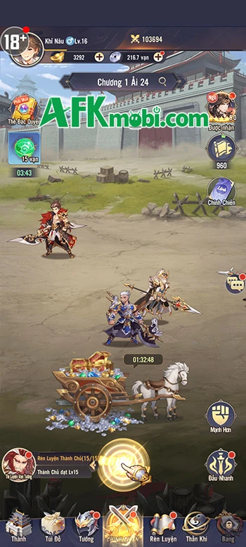 Trải nghiệm Phong Hầu Tam Quốc với một chất lượng khá tốt Trải nghiệm Phong Hầu Tam Quốc với một chất lượng khá tốt