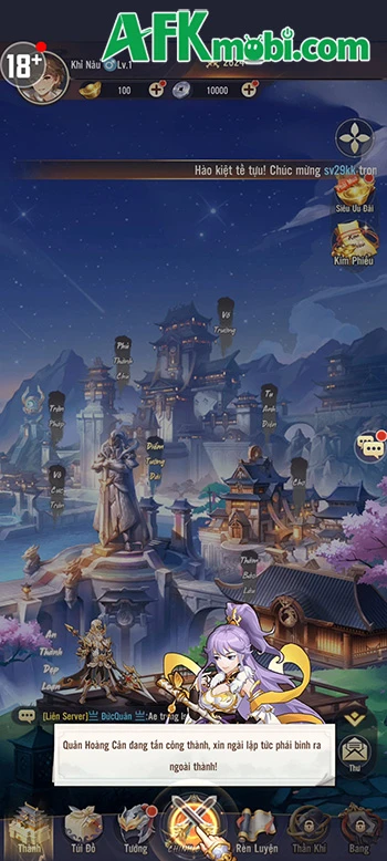 Trải nghiệm Phong Hầu Tam Quốc với một chất lượng khá tốt Trải nghiệm Phong Hầu Tam Quốc với một chất lượng khá tốt