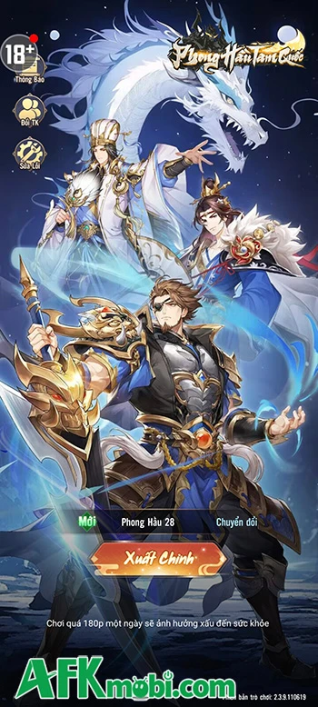 Trải nghiệm Phong Hầu Tam Quốc với một chất lượng khá tốt Trải nghiệm Phong Hầu Tam Quốc với một chất lượng khá tốt