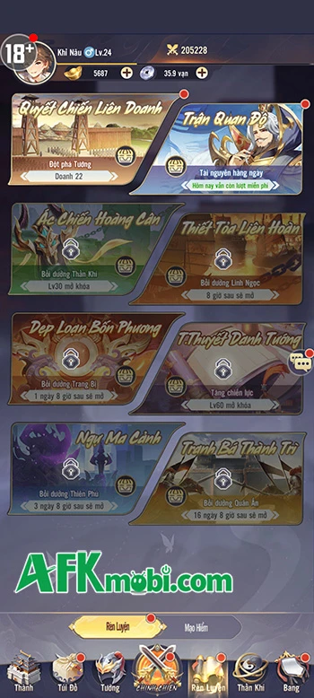 Trải nghiệm Phong Hầu Tam Quốc với một chất lượng khá tốt Trải nghiệm Phong Hầu Tam Quốc với một chất lượng khá tốt