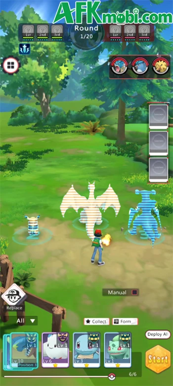 Trainer's Path game đấu thú chiến thuật 3v3 lấy chủ đề Pokémon