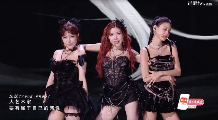 Trang Pháp thua sốc, khóc nức nở tại show Đạp gió