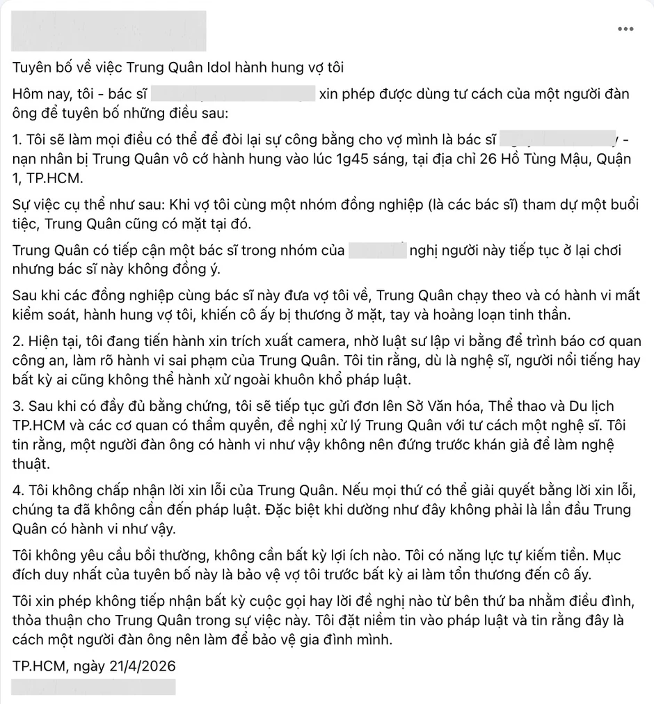 Tranh cãi Trung Quân Idol tham gia Anh Trai Vượt Ngàn Chông Gai mùa 2, đại diện NSX nói gì?