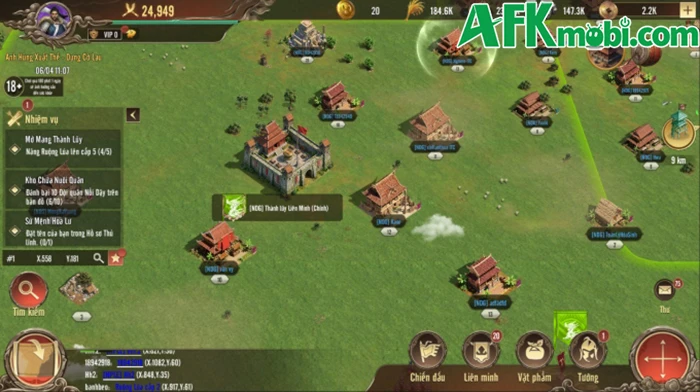 Vạn Thắng Nam Đế game SLG lấy bối cảnh Loạn 12 Sứ Quân