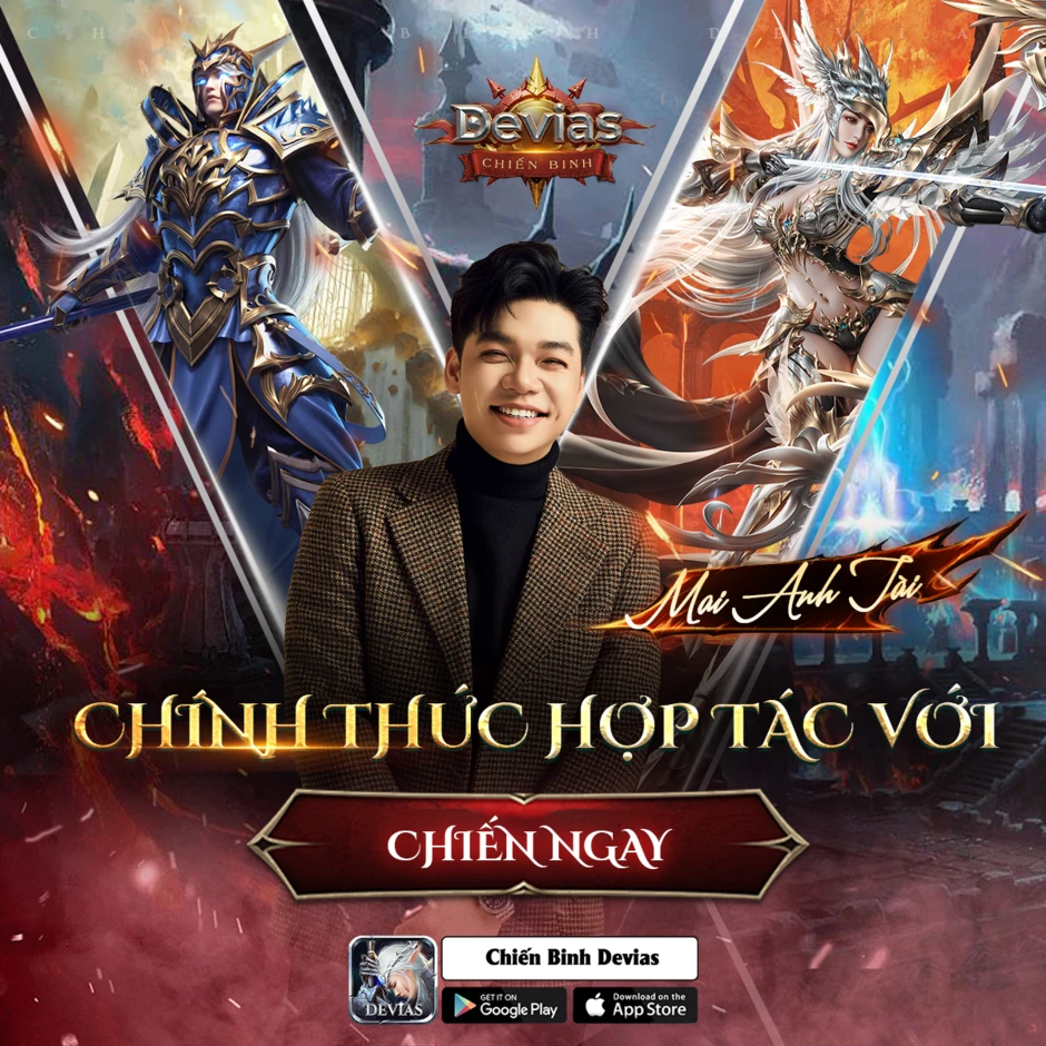 Văn Tùng trở thành "Đại sứ thương hiệu" của tựa game MU Mobile mới