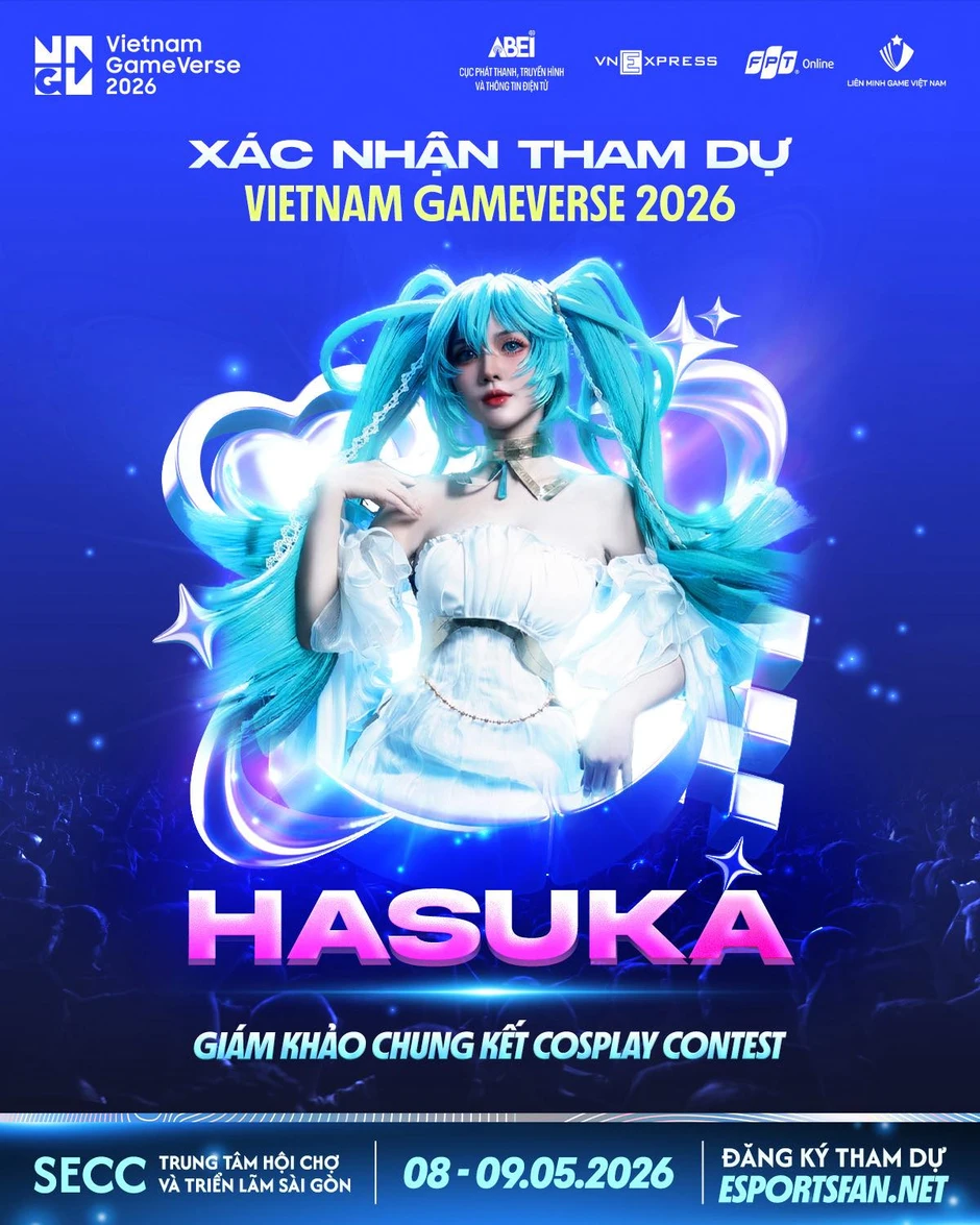 Vietnam GameVerse 2026: Điểm hẹn của dàn siêu sao cosplay quốc tế