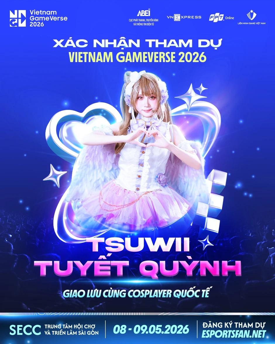 Vietnam GameVerse 2026: Điểm hẹn của dàn siêu sao cosplay quốc tế