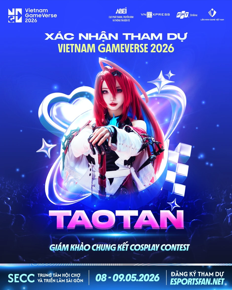 Vietnam GameVerse 2026: Điểm hẹn của dàn siêu sao cosplay quốc tế