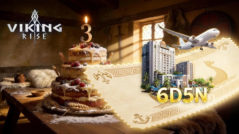 Viking Rise kỷ niệm 3 năm ra mắt với chuỗi sự kiện hoành tráng trong tháng 4