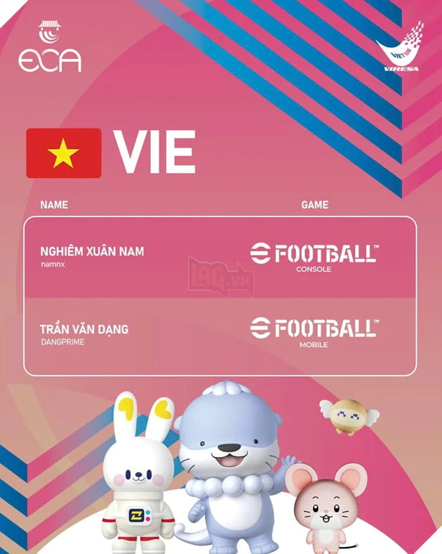 VIRESA Công Bố Danh Sách Chính Thức ĐTQG Tại Esports Championship Asia 2026