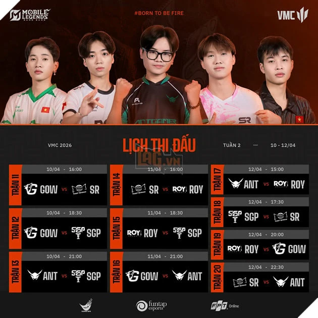 VMR Spring 2026 Tuần 1: Saigon Phantom Thống Trị BXH, Hướng Đến Playoffs VMR Spring 2026 Tuần 1: Saigon Phantom Thống Trị BXH, Hướng Đến Playoffs
