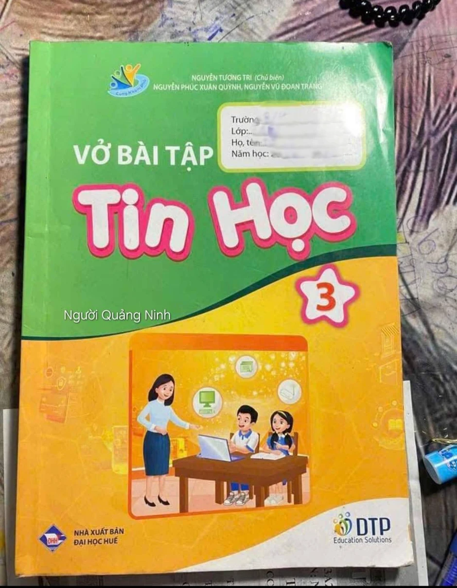 Vụ Sách bài tập Tin học lớp 3 có link web "không lành mạnh": NXB lên tiếng Vụ Sách bài tập Tin học lớp 3 có link web "không lành mạnh": NXB lên tiếng