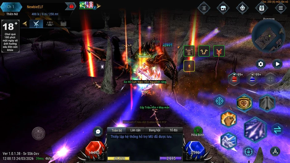 Vũ Trụ Thần Thoại - Tái hiện MMORPG cày cuốc nguyên bản Vũ Trụ Thần Thoại - Tái hiện MMORPG cày cuốc nguyên bản