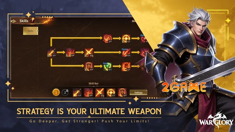 War Glory - Game nhập vai chiến thuật phá bỏ mọi định kiến về "cày cuốc"