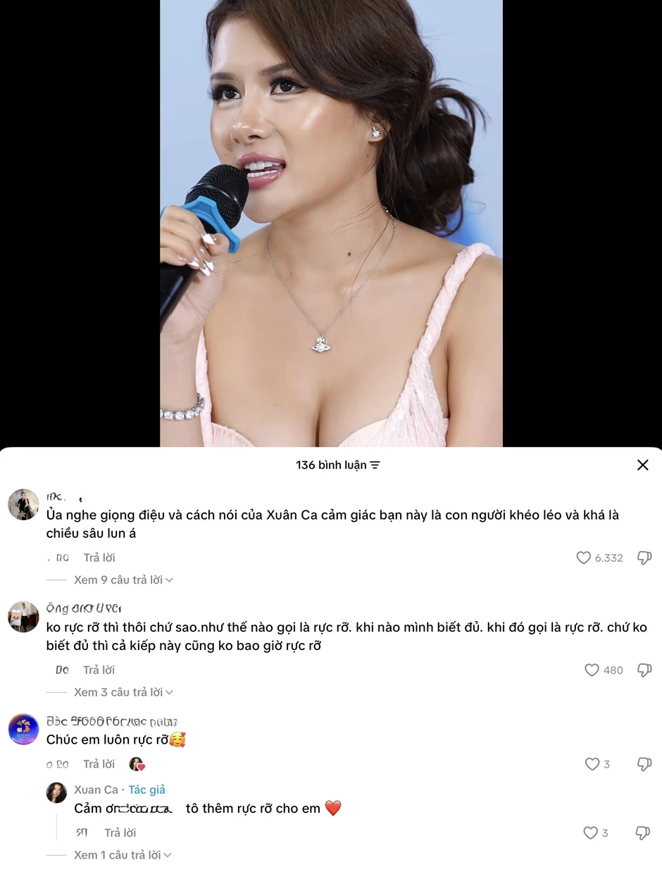Xuân Ca khiến fan nức lòng
