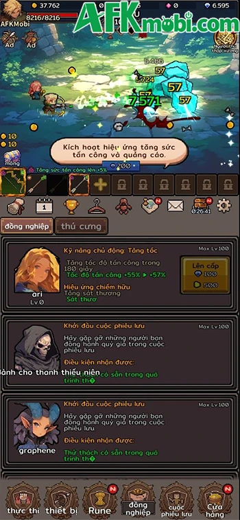 YAP (Tale of the Archer) game nhàn rỗi cho bạn phát triển cung thủ