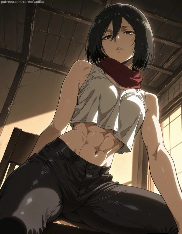 Ngắm trọn bộ ảnh Mikasa Ackerman: Nữ chiến binh quả cảm, cool ngầu bậc nhất Attack On Titan