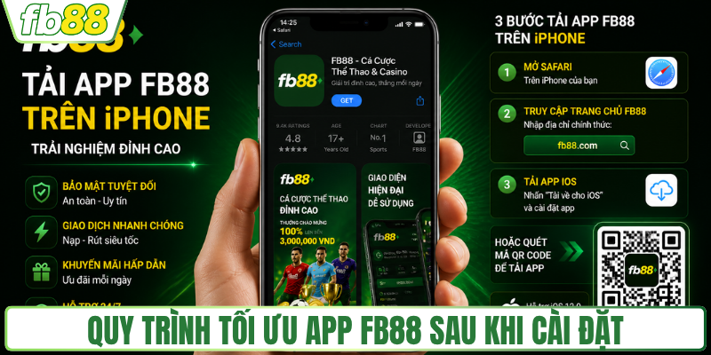 Quy trình tối ưu app FB88 sau khi cài đặt