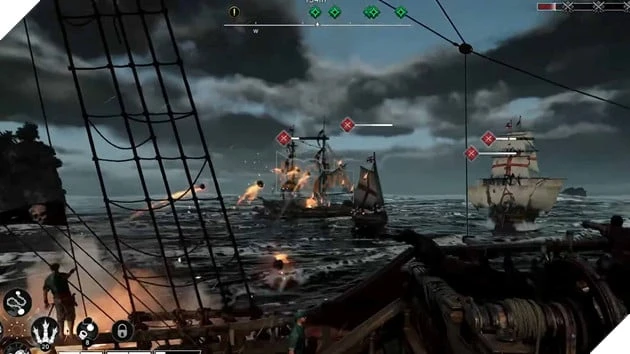 AC Black Flag Resynced: Ubisoft Giới Thiệu Một Vài Phân Cảnh Giao Chiến Trên Thuyền