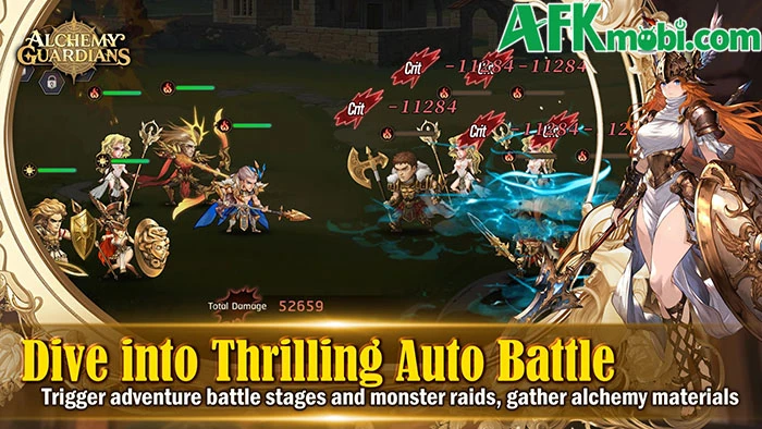 Alchemy Guardians game đấu tướng lấy chủ đề thần thoại Hy Lạp
