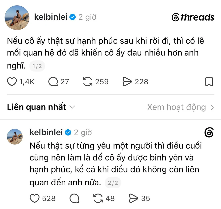 Bạn thân Tóc Tiên: "Nếu cô ấy hạnh phúc khi rời đi thì mối quan hệ đó đau nhiều hơn anh nghĩ"