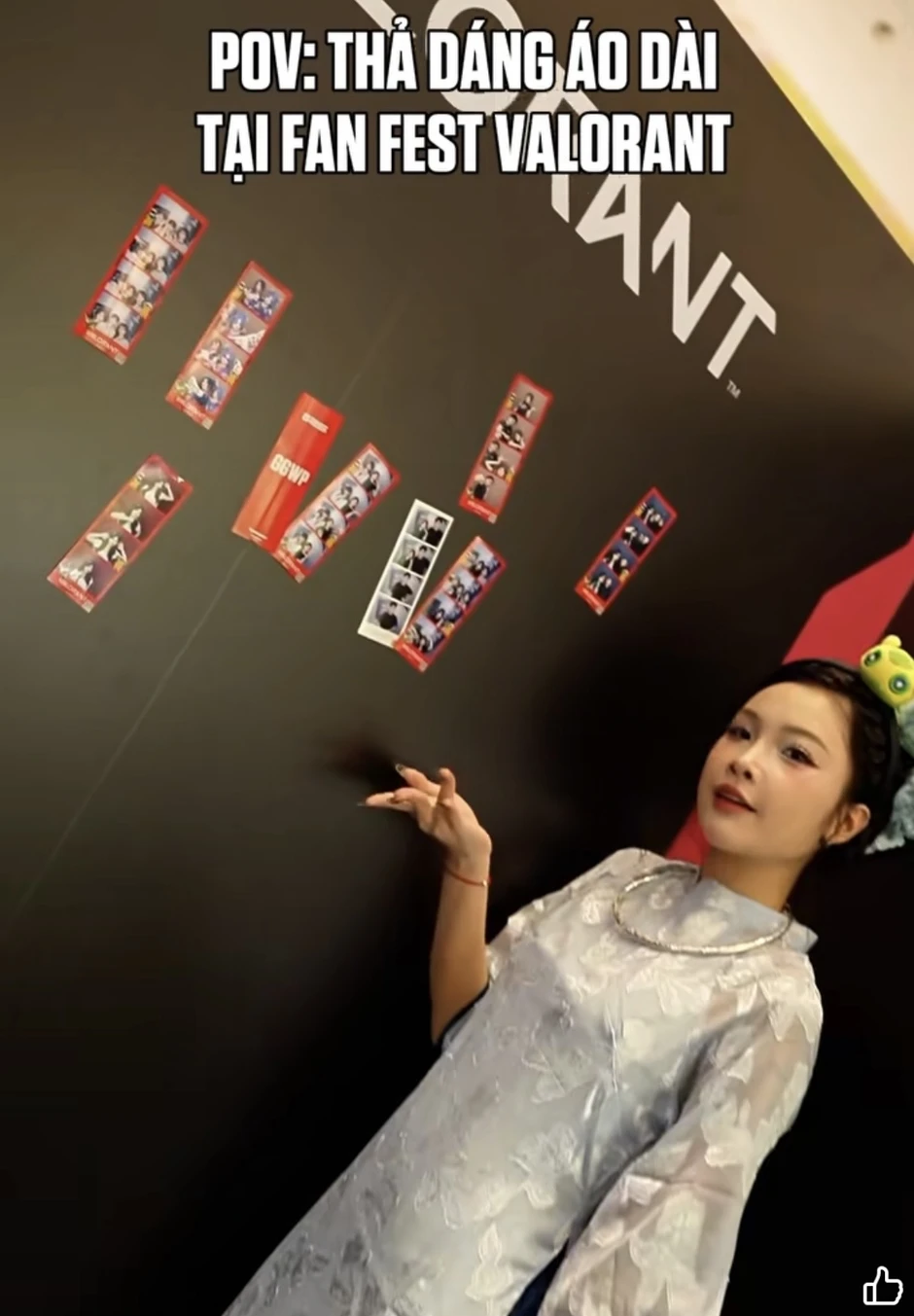 Bất ngờ gặp lại nữ MC có "nụ hôn viral" tại Fan Fest VALORANT