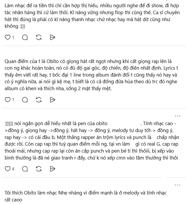 Bị chê rap dở, nam rapper hát hay nhất Vbiz mượn lời Đen Vâu đáp trả