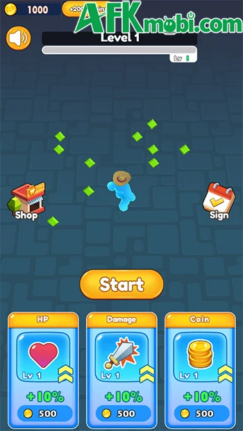 Blob Heroes game hành động sinh tồn roguelike đơn giản Blob Heroes game hành động sinh tồn roguelike đơn giản