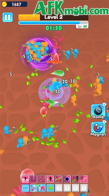 Blob Heroes game hành động sinh tồn roguelike đơn giản Blob Heroes game hành động sinh tồn roguelike đơn giản
