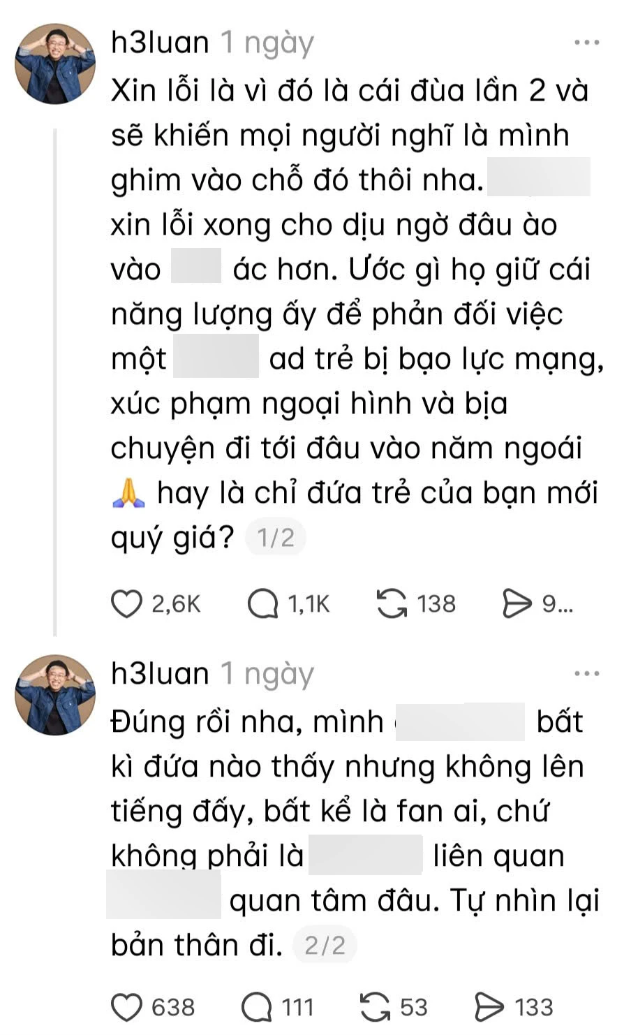 BLV Hoàng Luân có thể đang mắc sai lầm lớn
