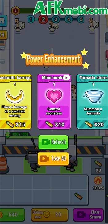 Camera Escape game phòng thủ roguelike lấy chủ đề Skibidi Toilet