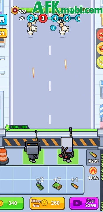 Camera Escape game phòng thủ roguelike lấy chủ đề Skibidi Toilet