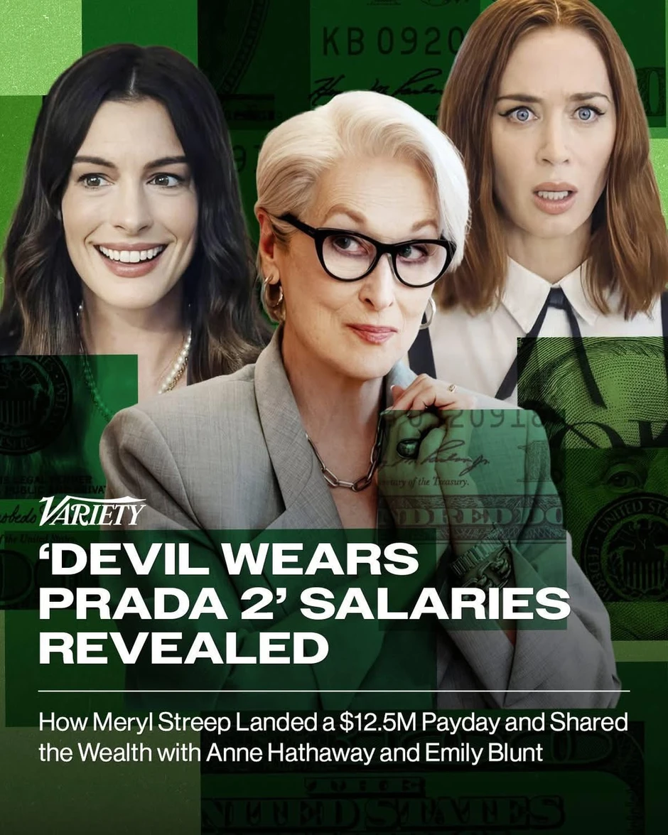 Cát xê không tin nổi của dàn cast The Devil Wears Prada 2