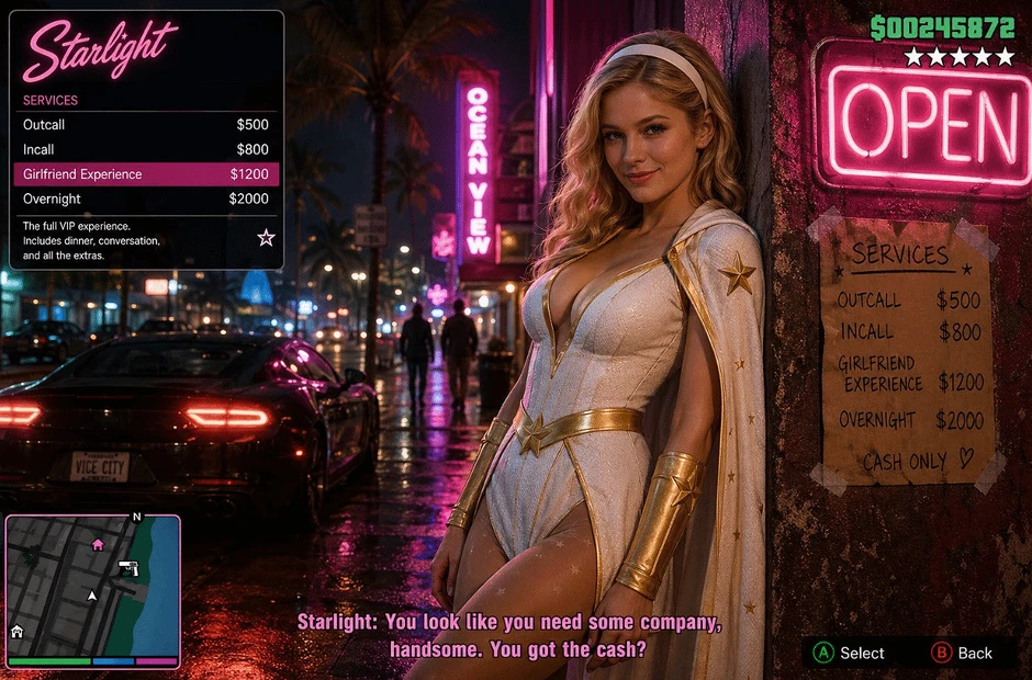 Chờ GTA 6 quá lâu, game thủ đua nhau "thêm thắt" dàn mỹ nữ nhờ AI, kết quả khiến cộng đồng mạng thán phục không ngớt Chờ GTA 6 quá lâu, game thủ đua nhau "thêm thắt" dàn mỹ nữ nhờ AI, kết quả khiến cộng đồng mạng thán phục không ngớt