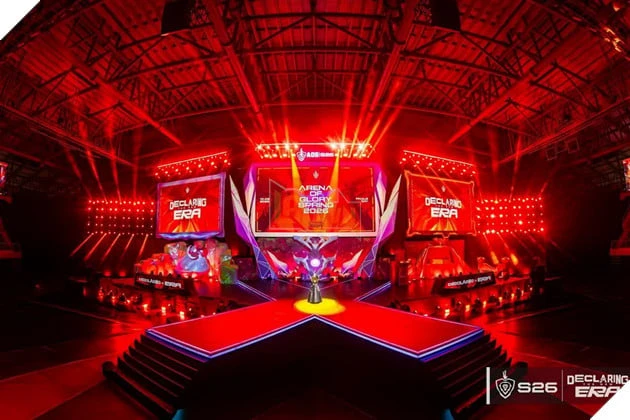Chung kết ĐTDV Mùa Xuân 2026 xác lập kỷ lục sân khấu 3D Mapping lớn nhất Việt Nam cho Esports Chung kết ĐTDV Mùa Xuân 2026 xác lập kỷ lục sân khấu 3D Mapping lớn nhất Việt Nam cho Esports