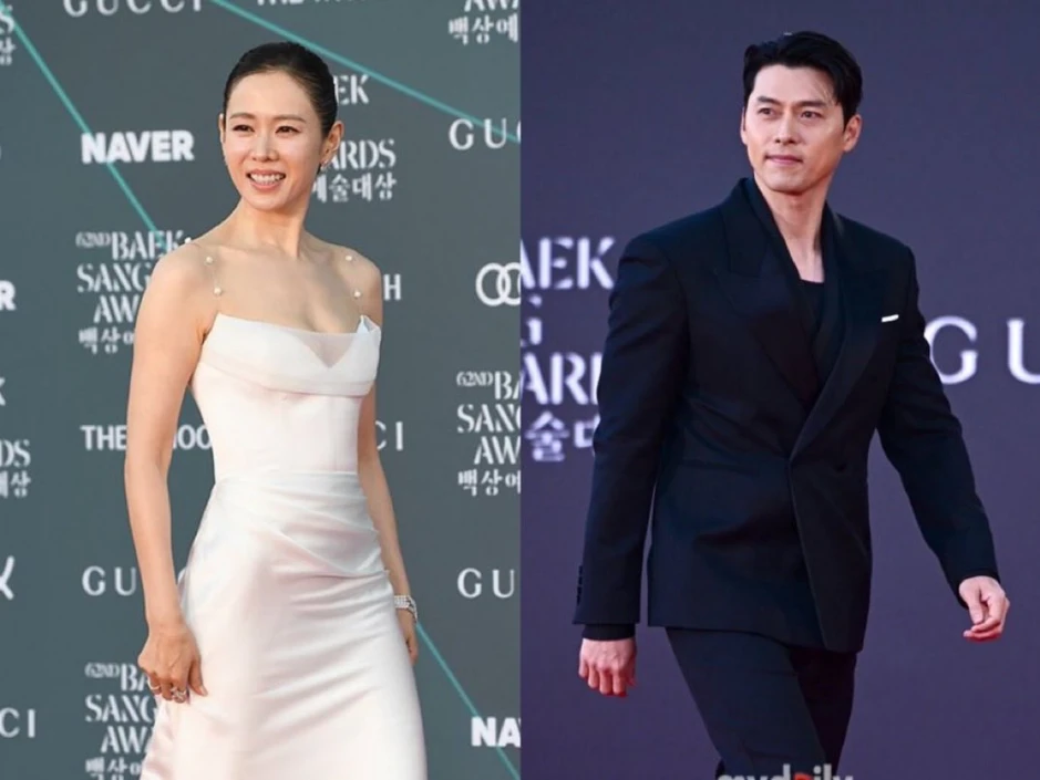Còn gì tình tứ hơn ánh mắt Son Ye Jin nhìn Thị đế Hyun Bin?