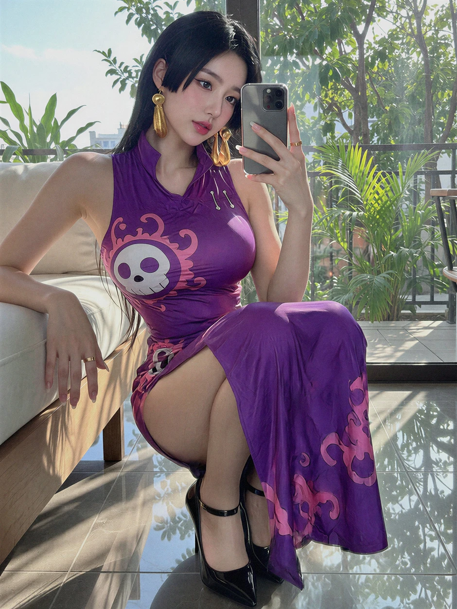 Cosplay Boa Hancock trong One Piece, nữ coser khiến anh em u mê vì quá giống nguyên tác Cosplay Boa Hancock trong One Piece, nữ coser khiến anh em u mê vì quá giống nguyên tác