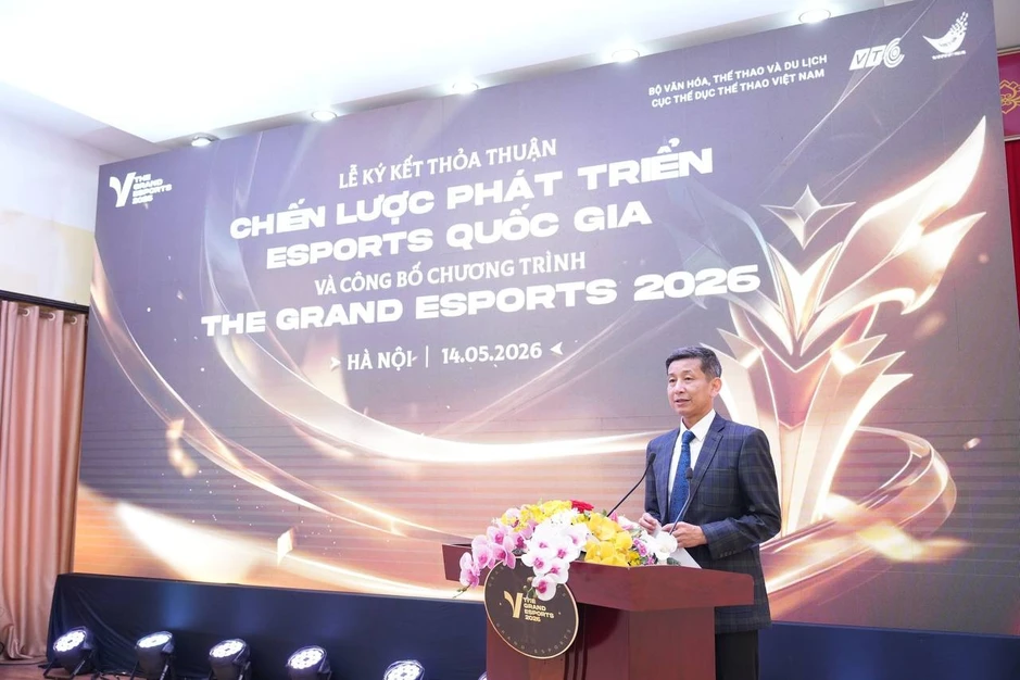 Cục Thể dục thể thao Việt Nam đồng hành cùng The Grand Esports, phát triển Thể thao điện tử chuyên nghiệp