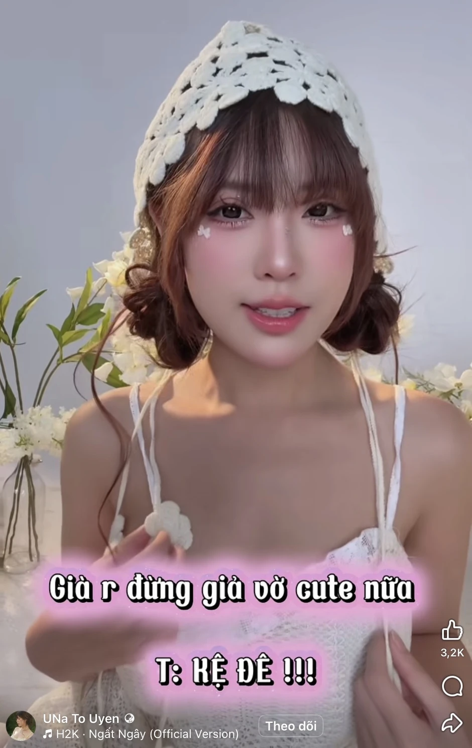 Đang yên đang lành bị chê giả trân, Una Tố Uyên tung câu chốt quét sạch anti