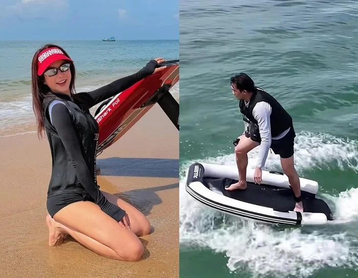 Diệp Lâm Anh tận hưởng cuộc sống xê dịch cùng bạn trai