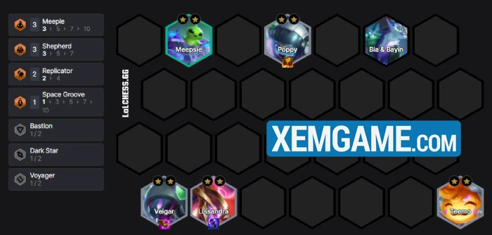 ĐTCL 17.2b: Hướng dẫn đội hình Veigar Du Mục reroll thuần
