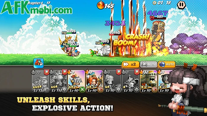 Eight! Warriors cho game thủ gầy dựng bộ bài anh hùng