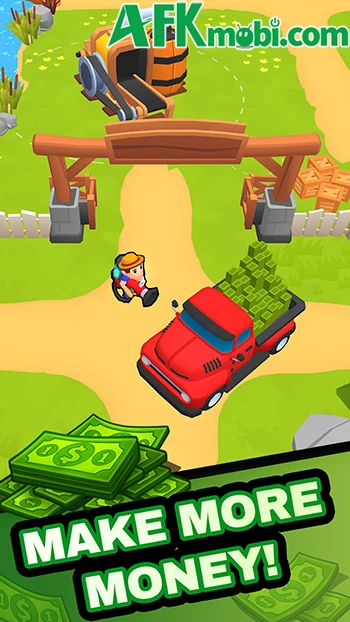 Farm Rush: Harvest Tycoon cho bạn săn rau củ quả bằng máy hút