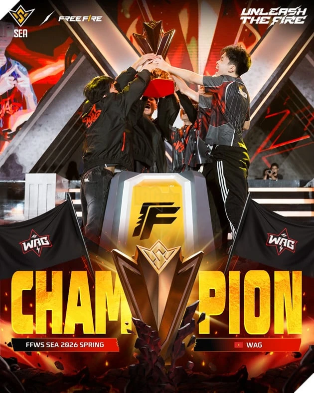 Free Fire World Series - SEA 2026 Spring: Chung Kết Tổng Rực Lửa Cùng 12 Đội Tuyển Mạnh Nhất