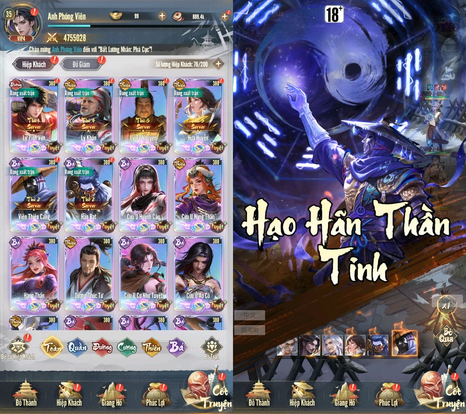 Giang Hồ Kỳ Ngộ Thiết Lập Chuẩn Mực Visual Mới Cho Dòng Game Card Battle
