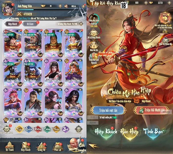 Giang Hồ Kỳ Ngộ - Vplay tặng combo quà trị giá hàng triệu đồng