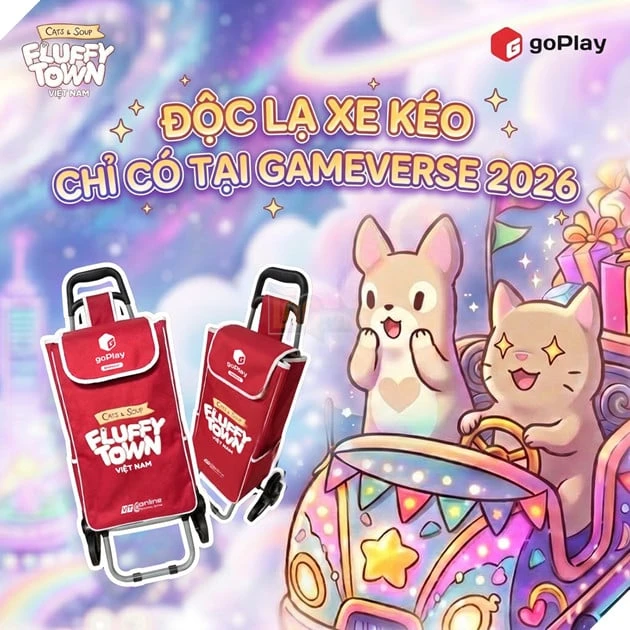 Goplay Tại Vietnam Gameverse 2026: "Hào Quang" Đột Kích 18 Năm Và Cơn Sốt "Xe Kéo Khổng Lồ" Goplay Tại Vietnam Gameverse 2026: "Hào Quang" Đột Kích 18 Năm Và Cơn Sốt "Xe Kéo Khổng Lồ"