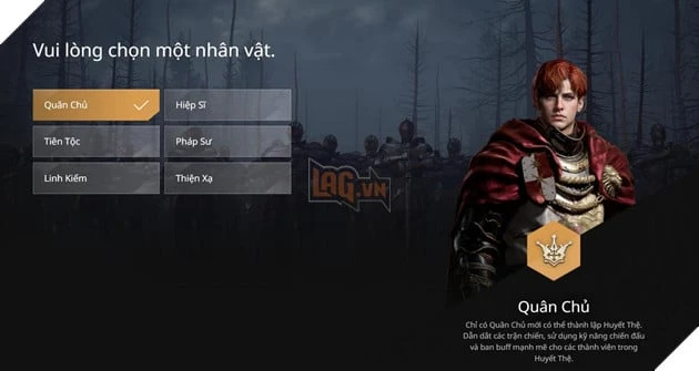 Hãy Nhanh Chân Giành Một Chỗ Trong Server Lineage W Qua Chức Năng Tạo Trước Nhân Vật